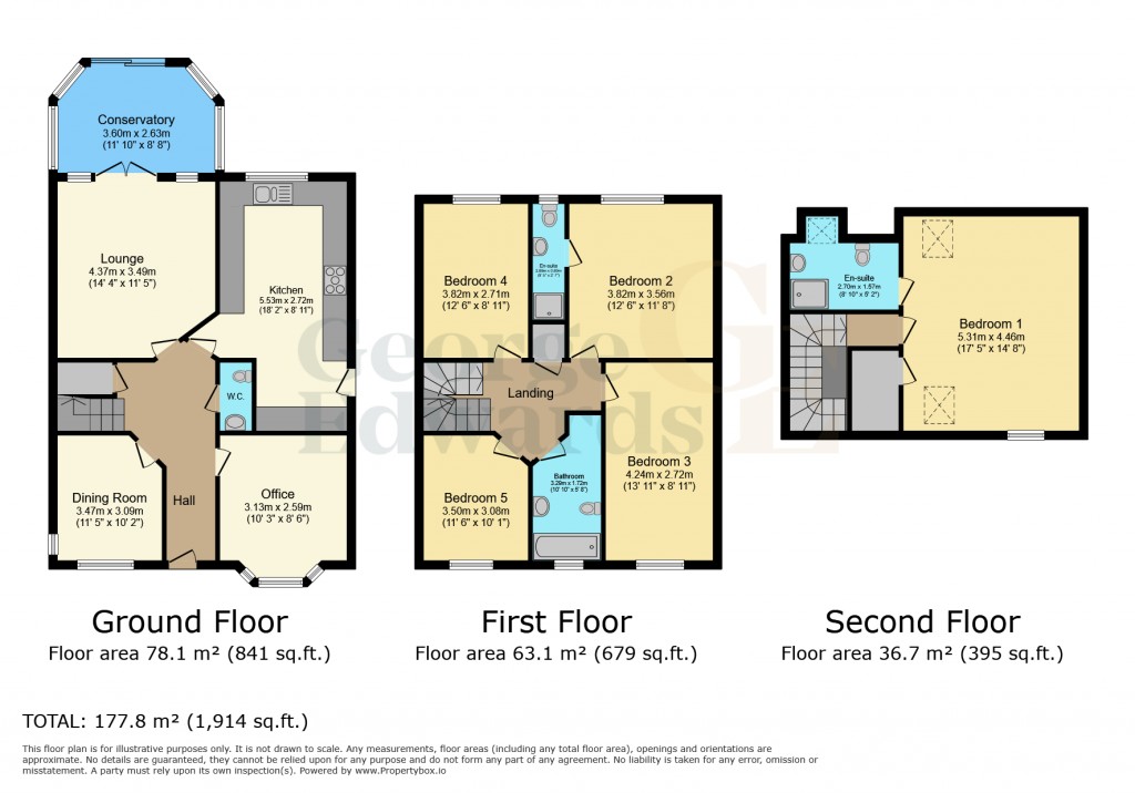 Floorplans For Hastings Hollow, Measham, DE12 7GY