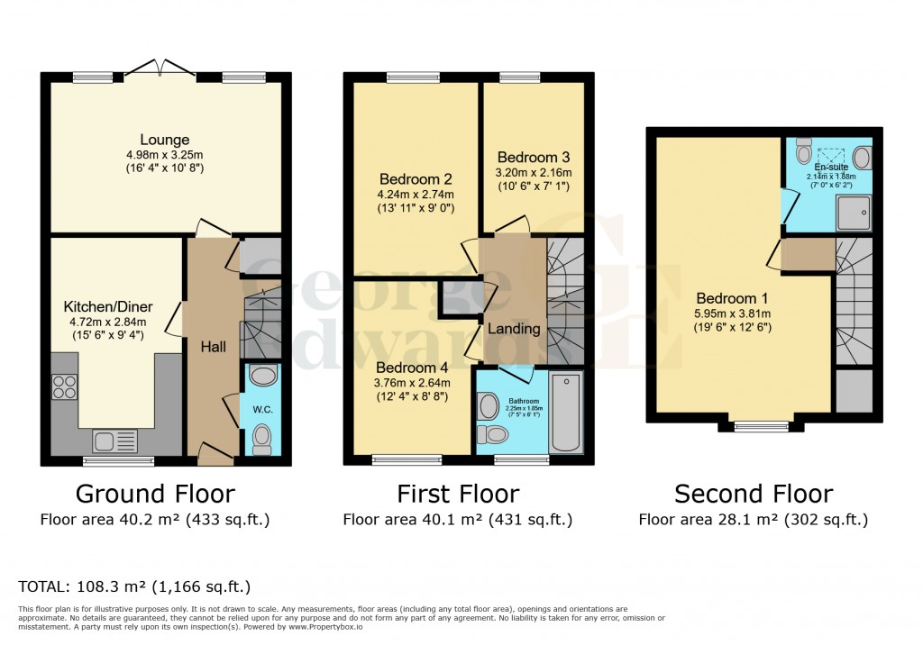 Floorplans For Maitland Road Linton DE12 6QU