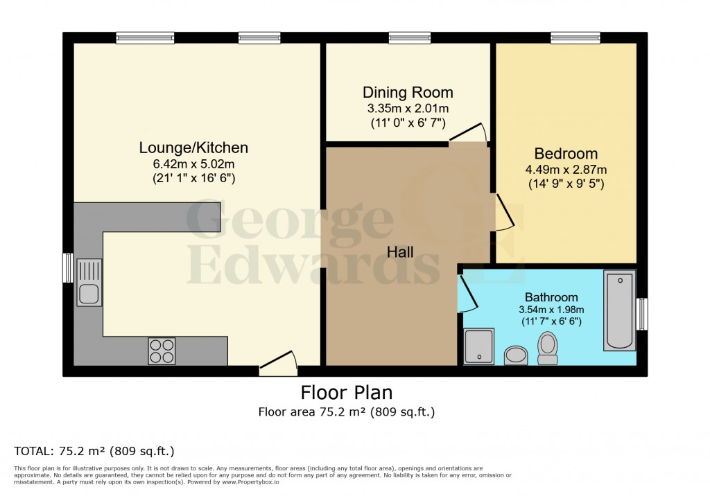 Floorplans For Holly Court Measham DE12 7JU